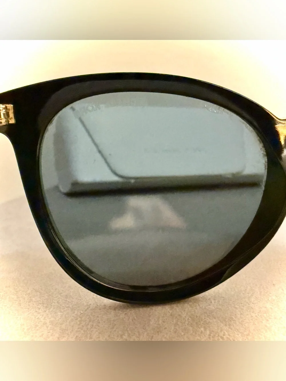 Authentic Michael Kors MK2080U 333281 Polarized Black Brow Sunglasses 56mm